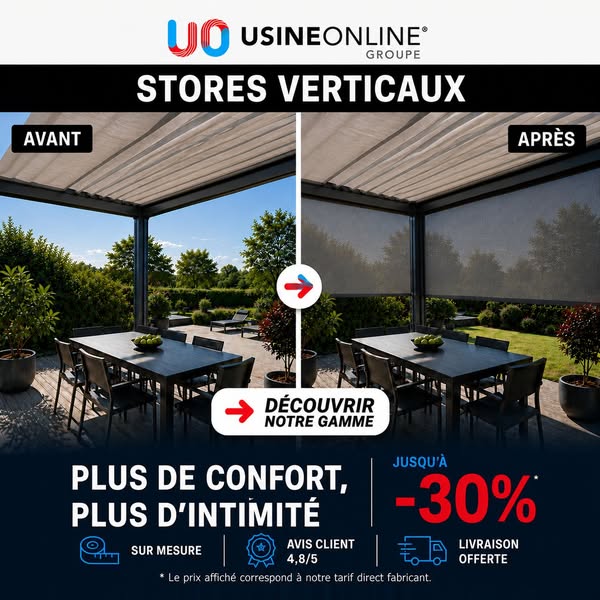 Prix usine - Jusqu'à -30% de réduction !