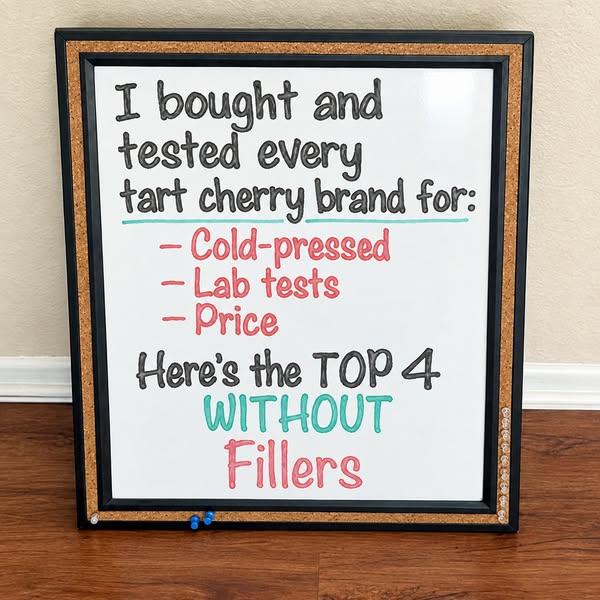 I Tested 4 Tart Cherry Supplements — Here's What I Found