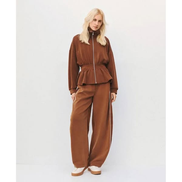 ACCESS Τζάκετ με peplum και ρέλια / 64-1013