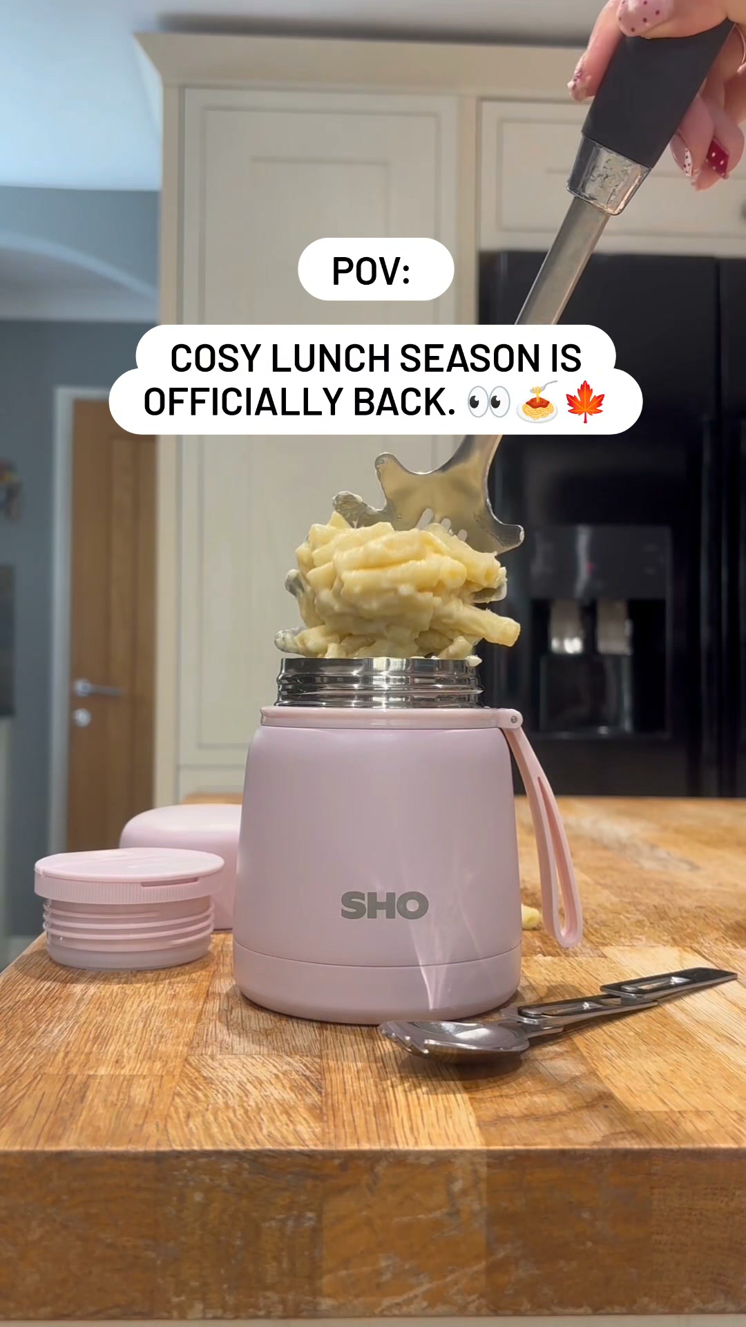 New & Improved SHO Food Flask.
