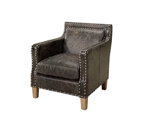 Nizam Armchair Fudge Leather