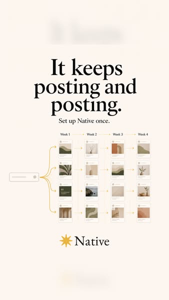 Social media on autopilot.