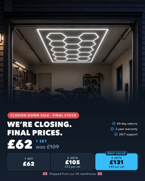 We're closing — final prices