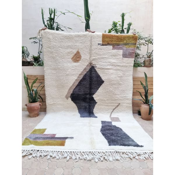 Moroccan Vintage Talsint Rug 415x190cm