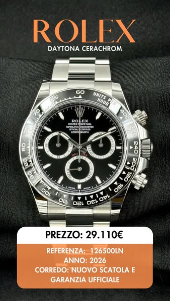 Anúncio de Chiossone Luxury Watches