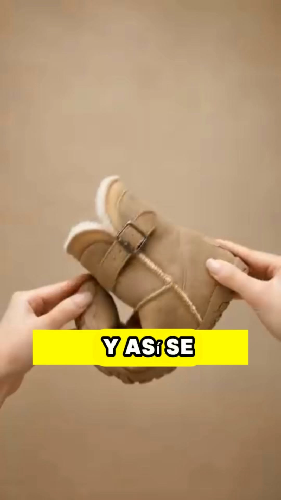 Cuando empiezas a caminar, notas la diferencia.