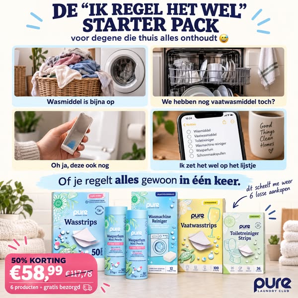 Herfstbundel: Nu €58,99 (t.w.v. €117,78)