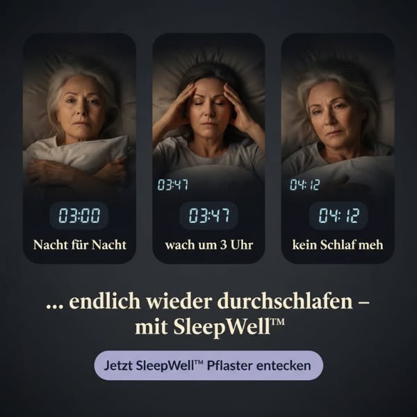 3 Uhr nachts, wieder wach. Bis ich das entdeckte…