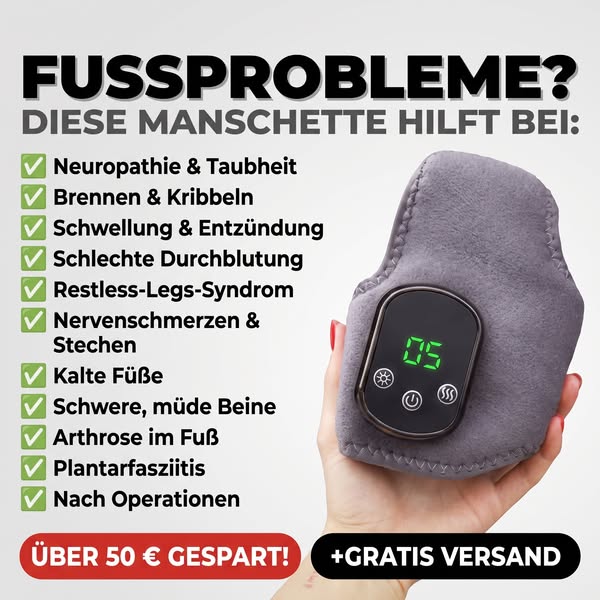 Diese Fußmanschette fliegt aus den Regalen!