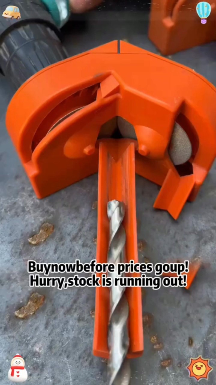Multi-Function Drill Bit Sharpener