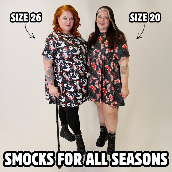 Shop our smocks with 20% off: OCT20