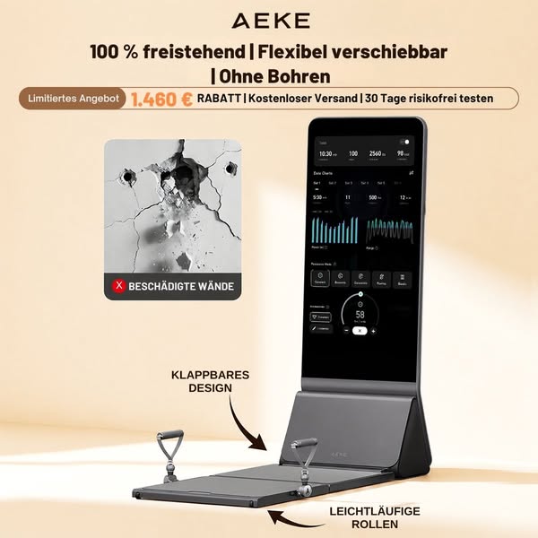 Fitnessspiegel K1 · bis zu 1.460 € sparen