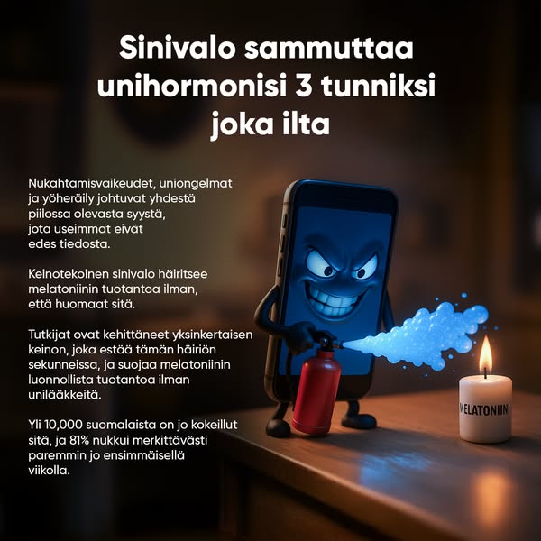 Yksinkertaisin ratkaisu uniongelmiisi