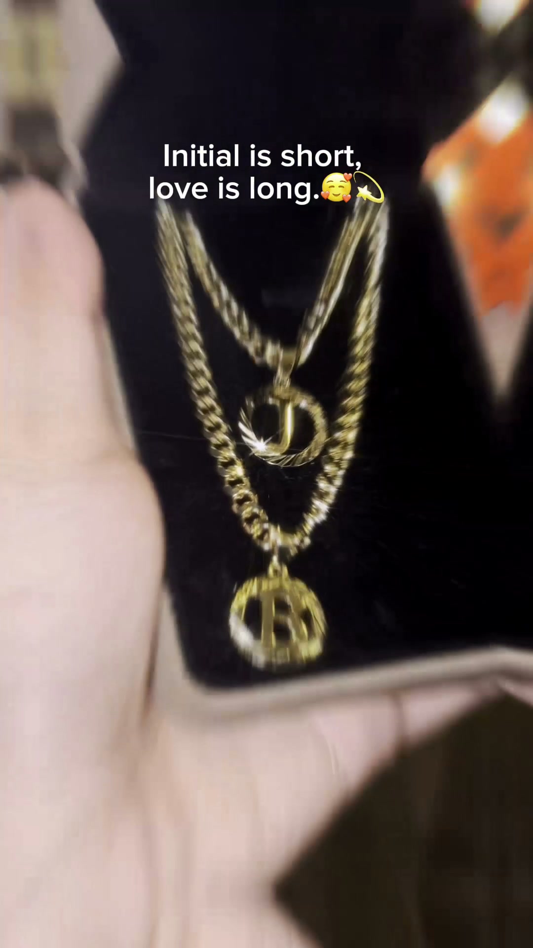 50%off - Bold Initial Necklace