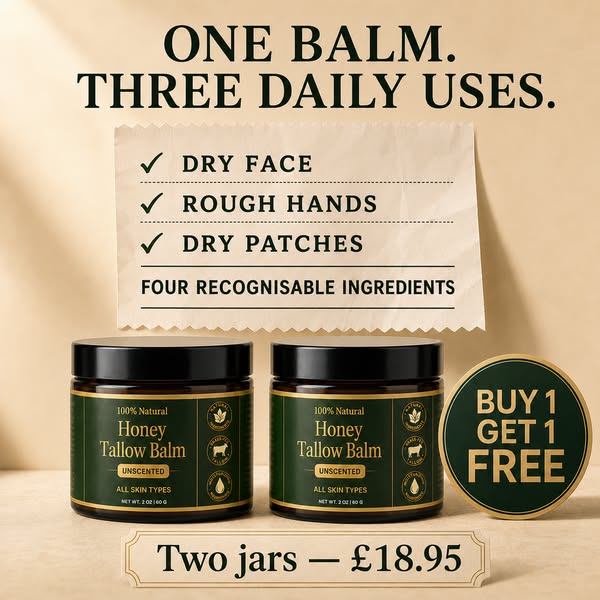 4 ingredient miracle tallow balm