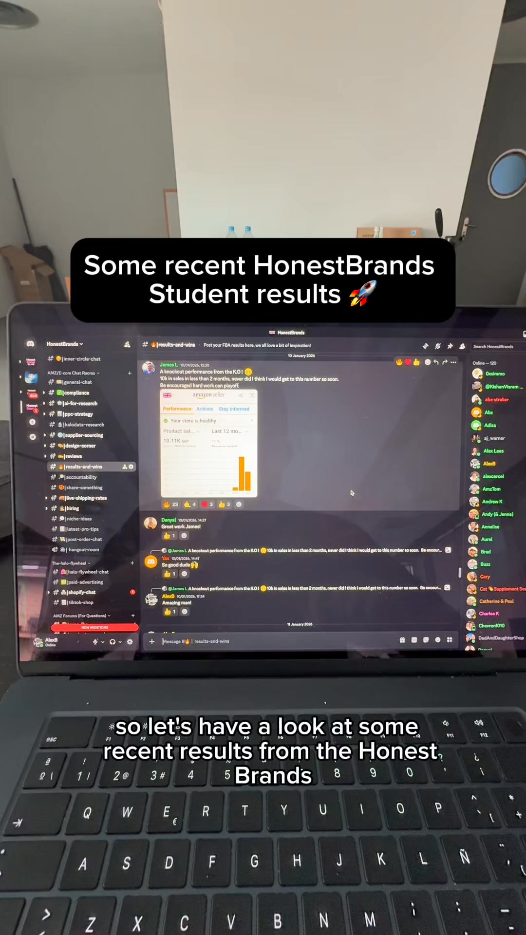 Anúncio de HonestBrands