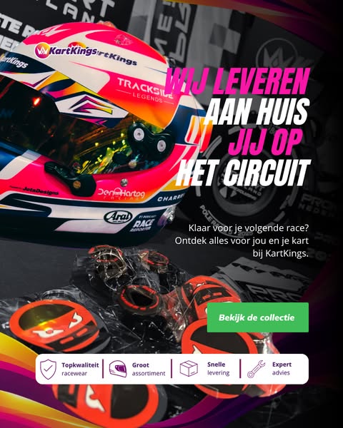 Wij leveren, jij racet