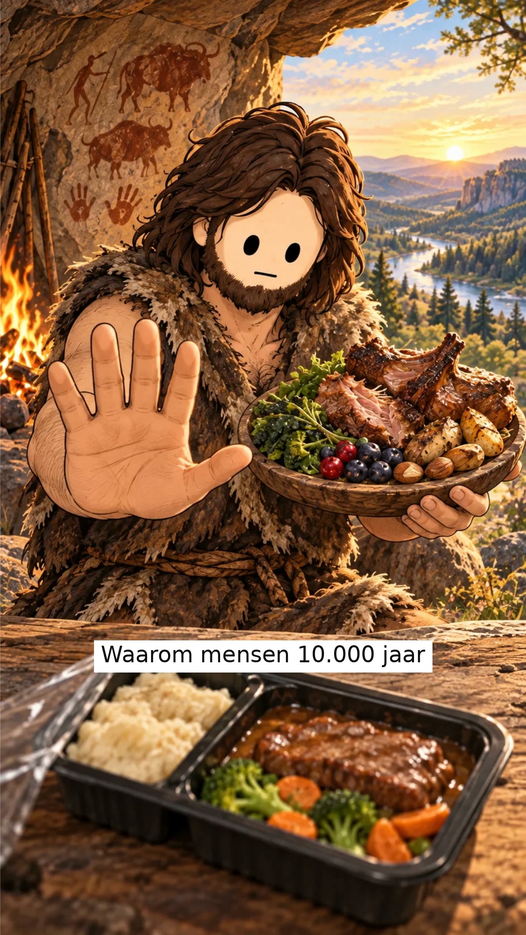 Wat de mens 10.000 jaar lang at