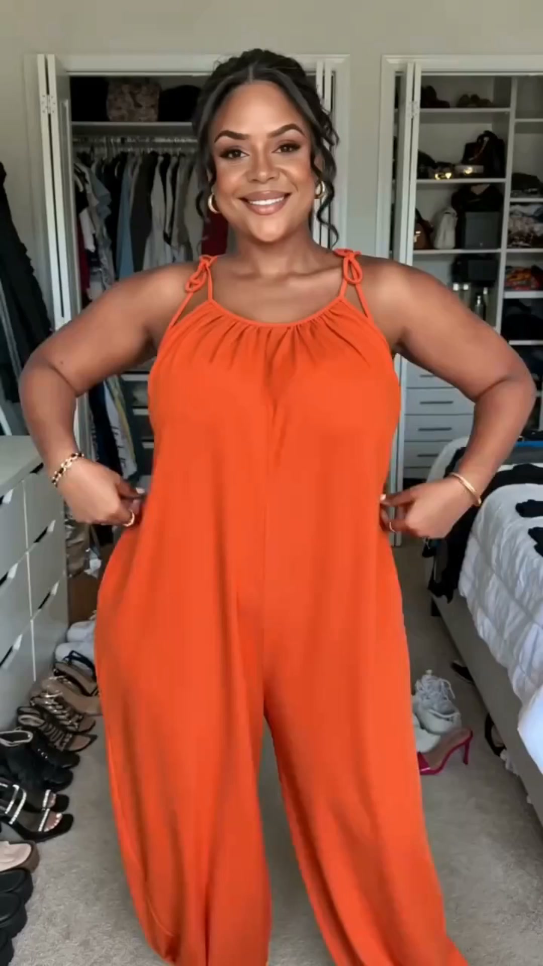 Boho Wide Leg Jumpsuit – Plus Size, Flowy & Effortlessly Chic!