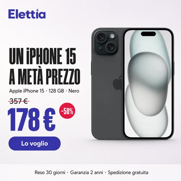 iPhone 15 a 178 €