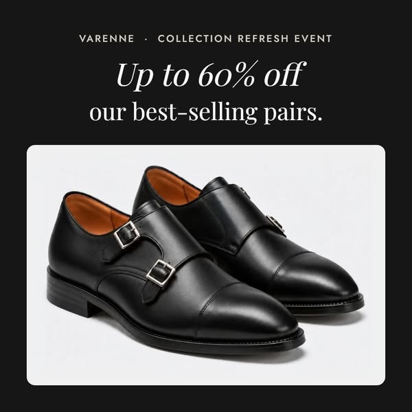 60% Off Leather Shoes