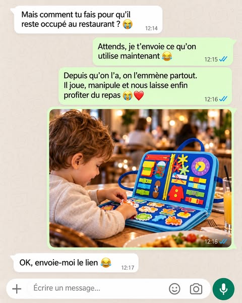 Il joue, découvre et grandit