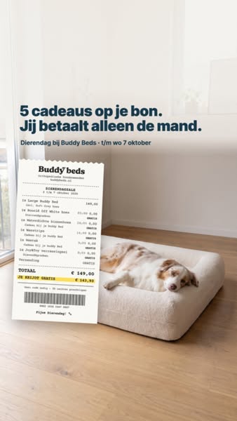 €143,92 aan cadeaus erbij