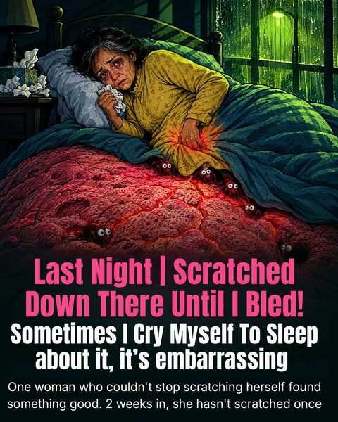 My solution for intense vaginal itching at night