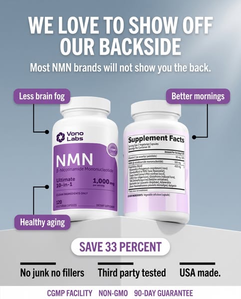 7 Things To Know Before Trying Vono Labs NMN Complex