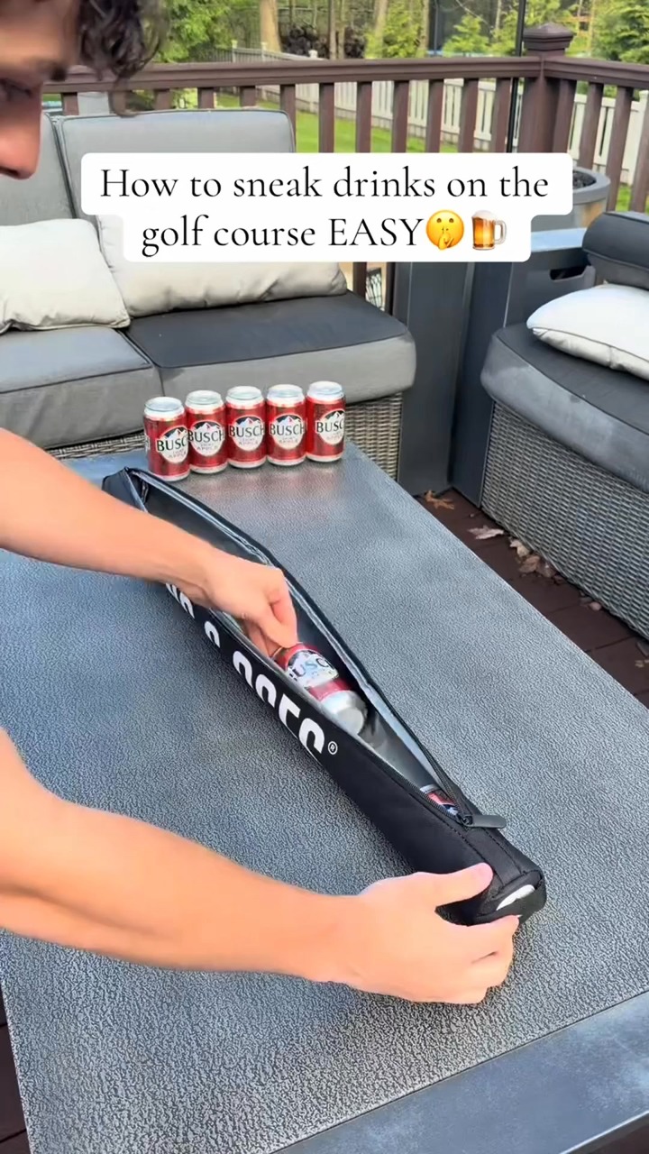 Golf Bag Beverage Sleeve