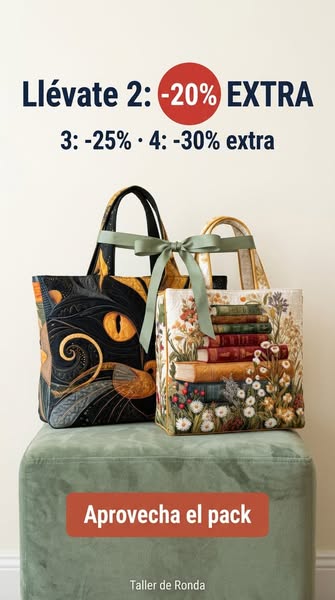 Bolsos artesanales -60%