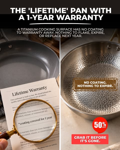 The "Lifetime" Pan With a 1-Year Warranty