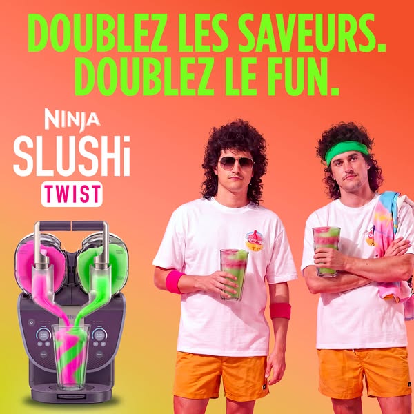 Machine à granités et boissons glacées Ninja SLUSHi Twist