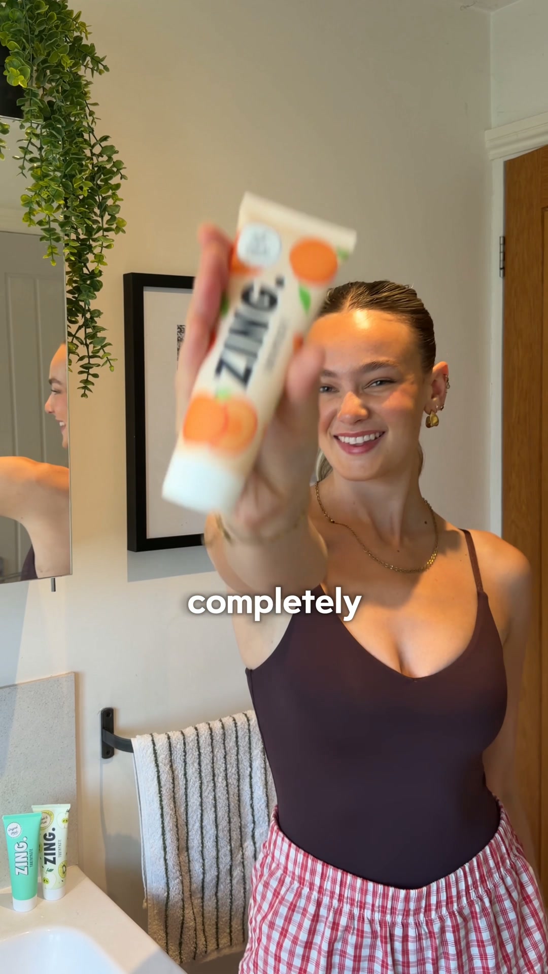 This toothpaste uses LIQUID ENAMEL