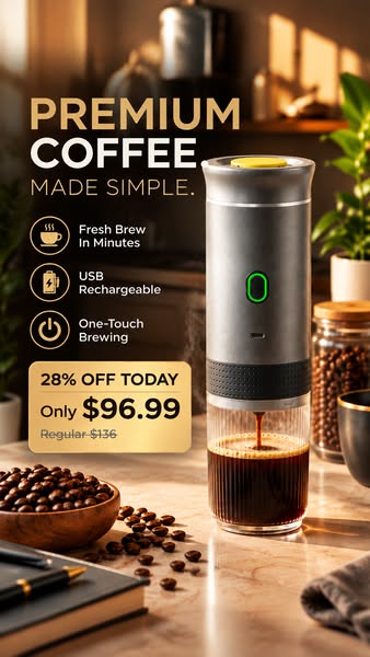 28% OFF + Free Shipping