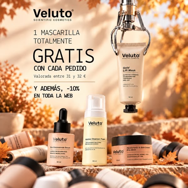 Mascarilla gratis + 10% OFF