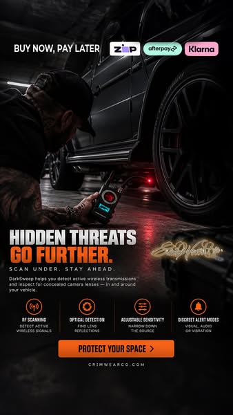 WHAT’S UNDER YOUR CAR?