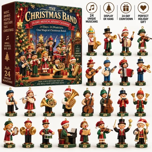 24 Days. 24 Musicians. One Magical Christmas Band.