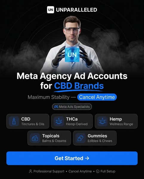 Agency Ad Accounts for CBD