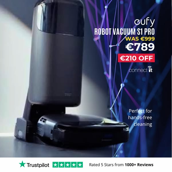 Eufy S1 Pro Robot Vacuum & Floor Mop