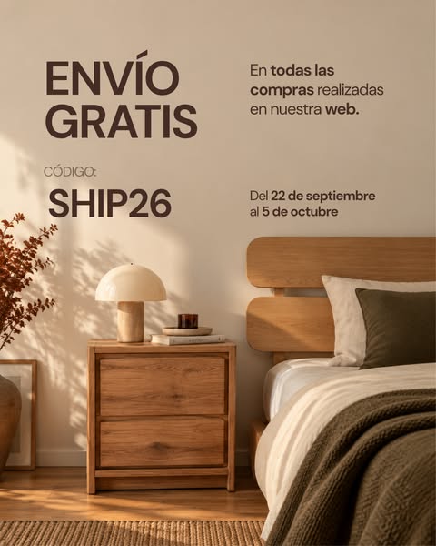 Envío Gratis con SHIP26