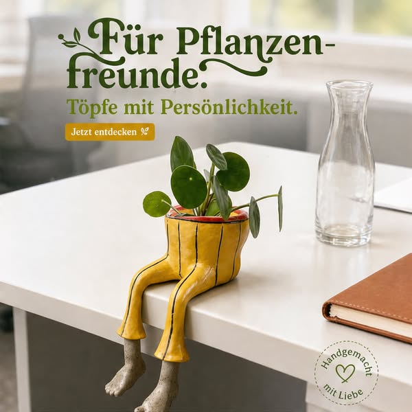 Gib Pflanzen Persönlichkeit