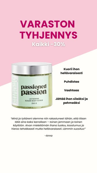 Koko verkkokauppa -30%