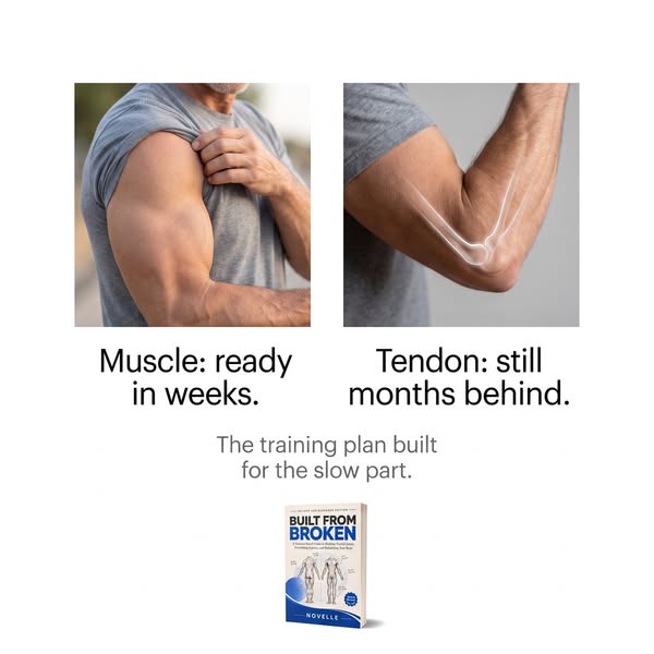 The muscle was ready. The tendon wasn't.