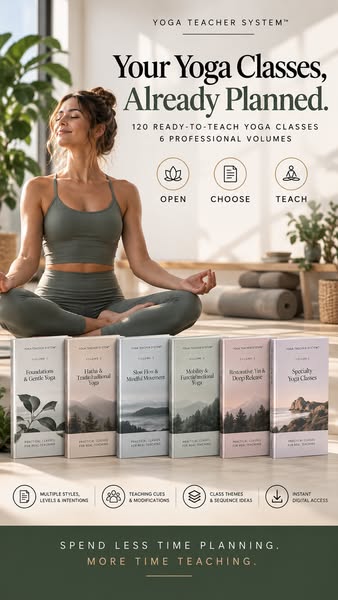 Your Yoga Classes, Already Planned.