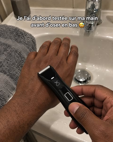 Tester d'abord sur la main