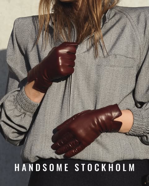 Schwedische Designerhandschuhe