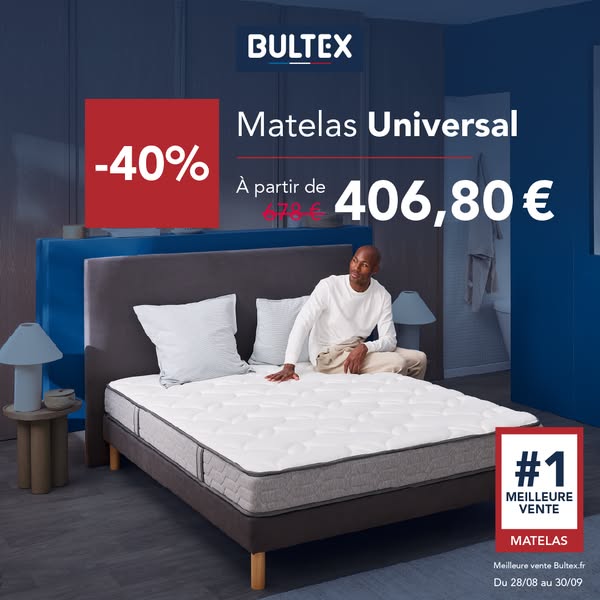 Matelas à -40%