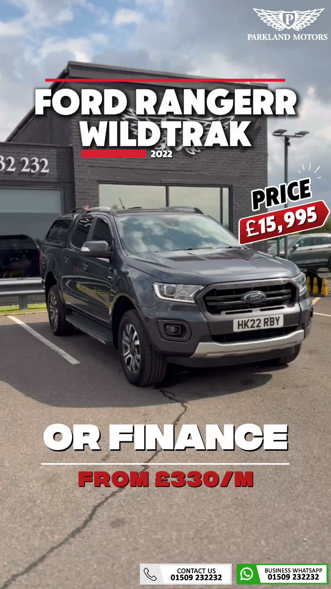 Ford Ranger – £15,295