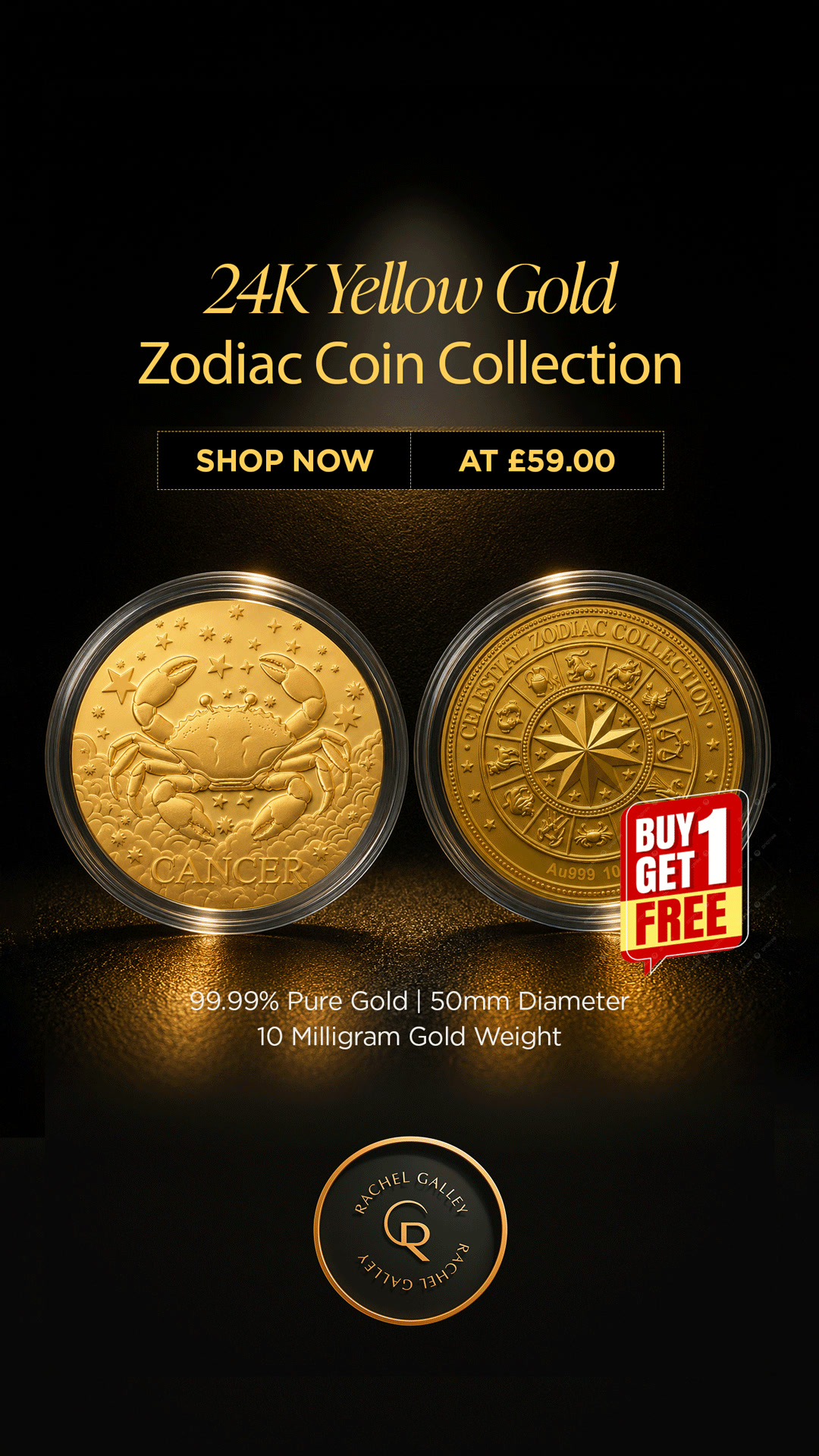 24K Gold Zodiac Coins Are Here
